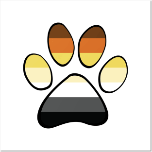 Bear Pride Paw Posters and Art